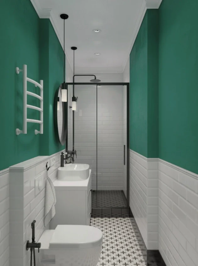 Трехкомнатная квартира в скандинавском стиле.