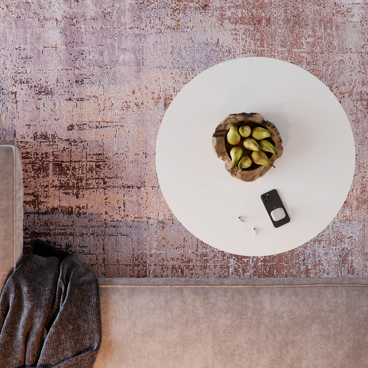 Кухня-гостиная частного дома.