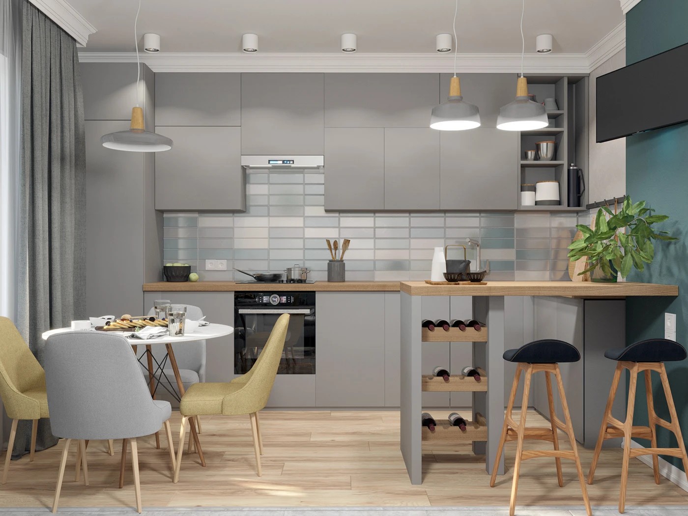 Квартира в Москве.