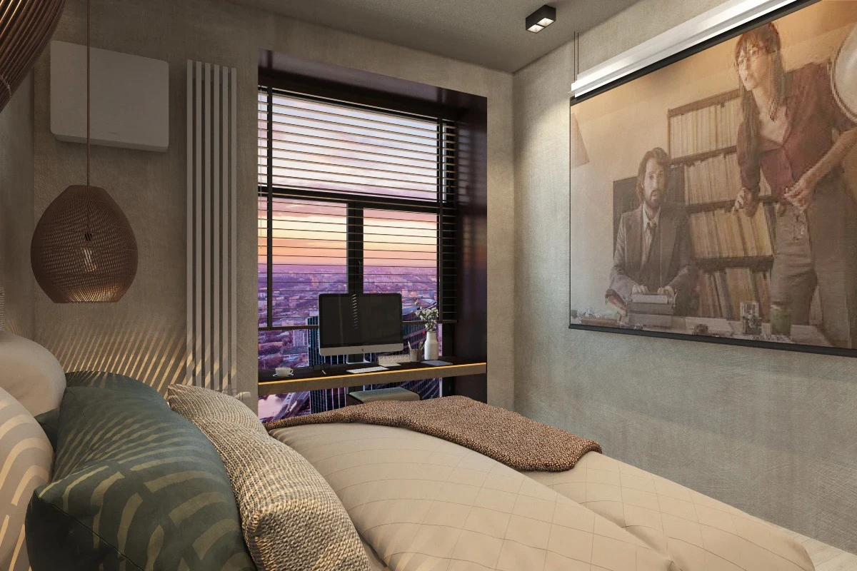 2-комнатная квартира 37 м2