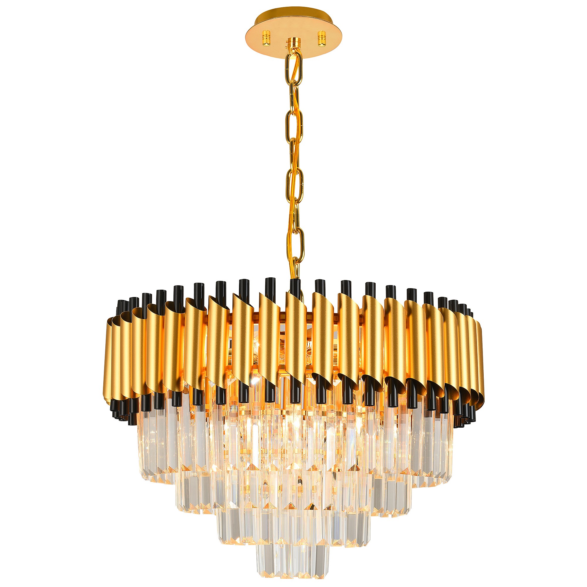 Подвесная люстра Natali Kovaltseva Darian DARIAN 76017/10C GOLD