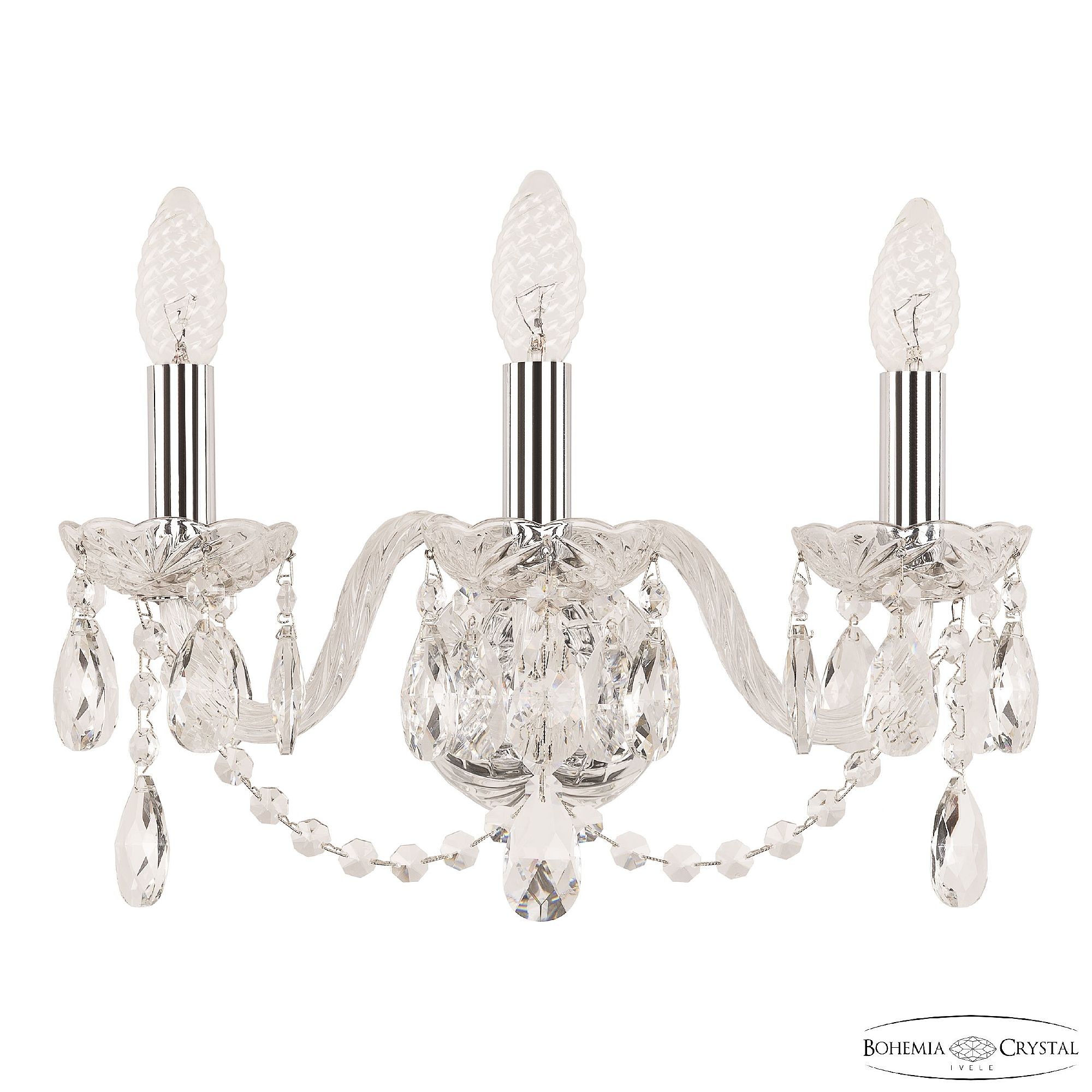 Настенное бра Bohemia 101 101B/3/141 Ni