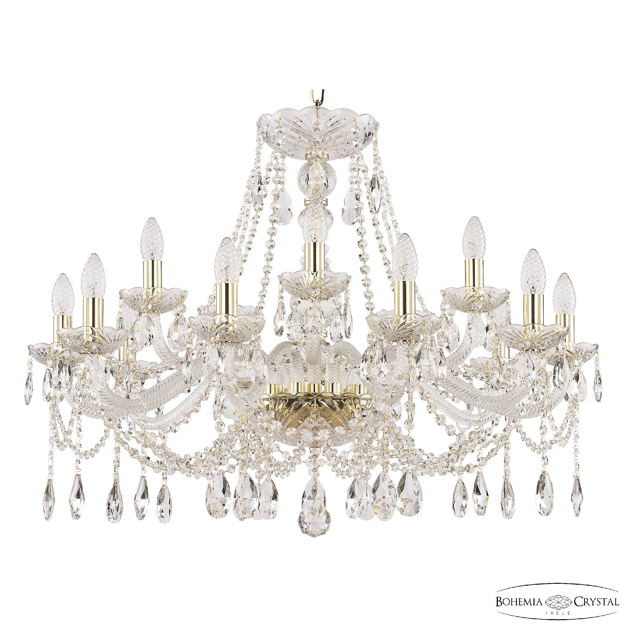 Подвесная люстра Bohemia 107 107/10+5/300 G