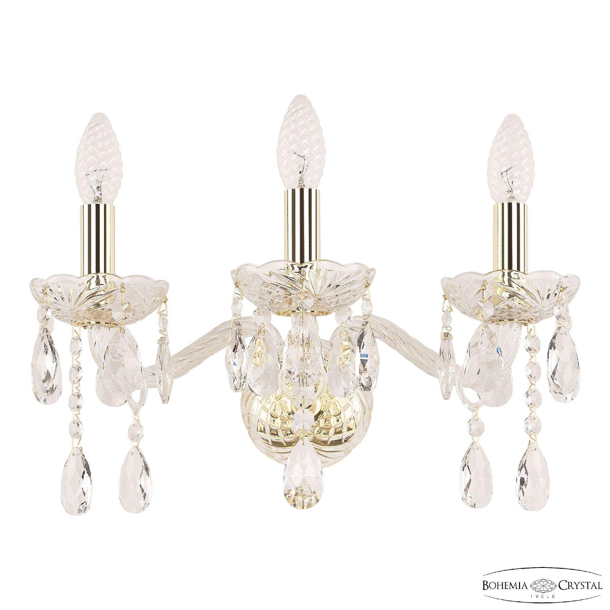 Настенное бра Bohemia 107 107B/3/165 G