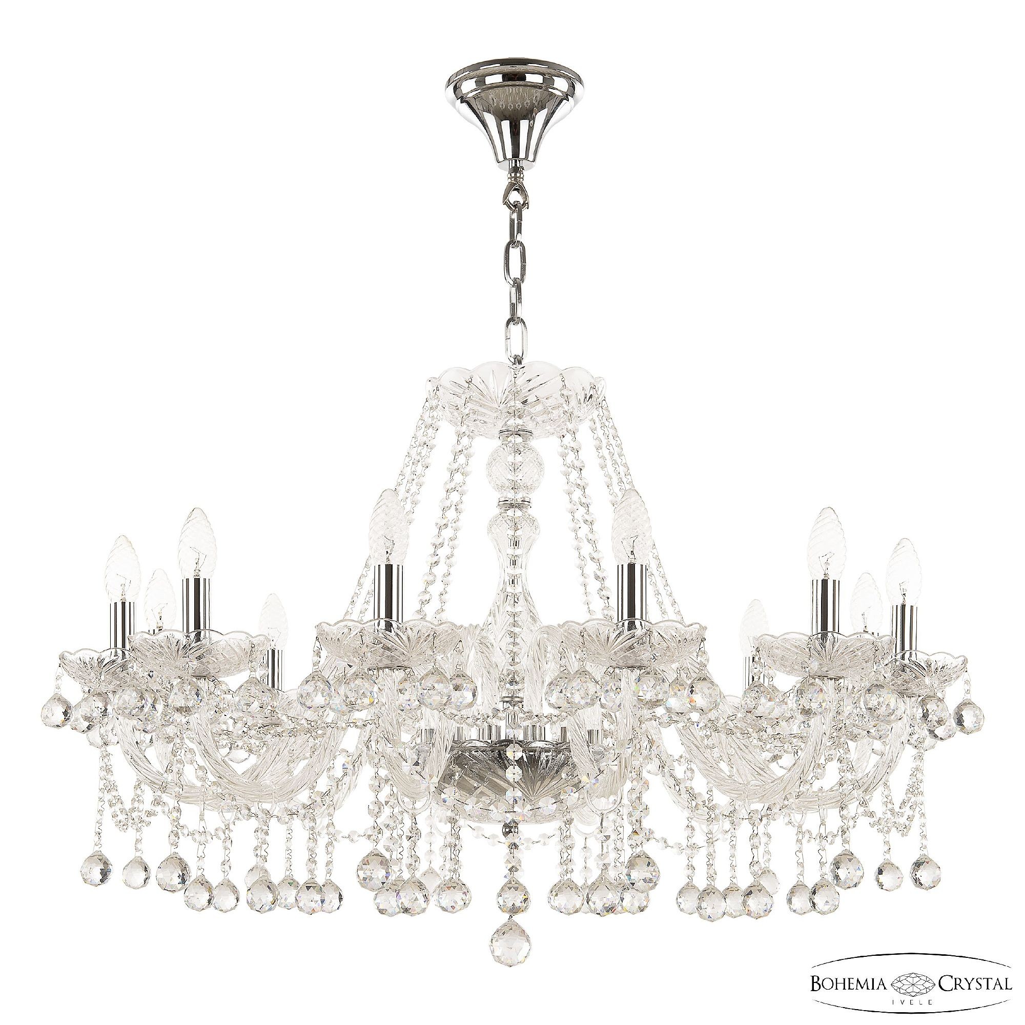 Подвесная люстра Bohemia 108 108/12/300 Ni