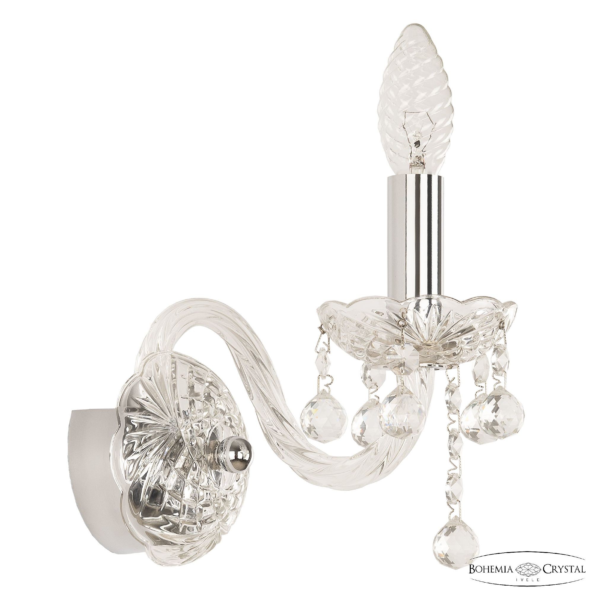 Настенное бра Bohemia 108 108B/1/141 Ni