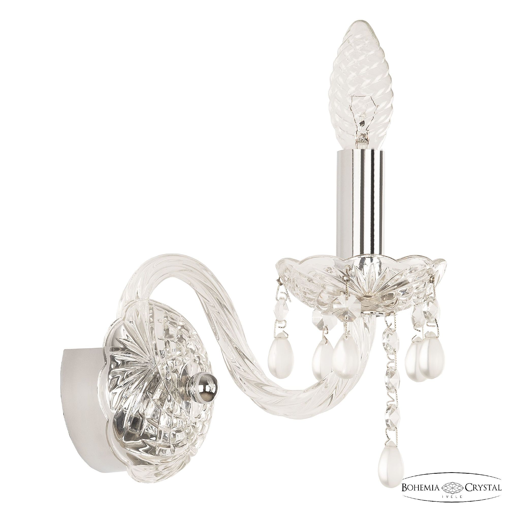 Настенное бра Bohemia 112 112B/1/141 Ni V0300