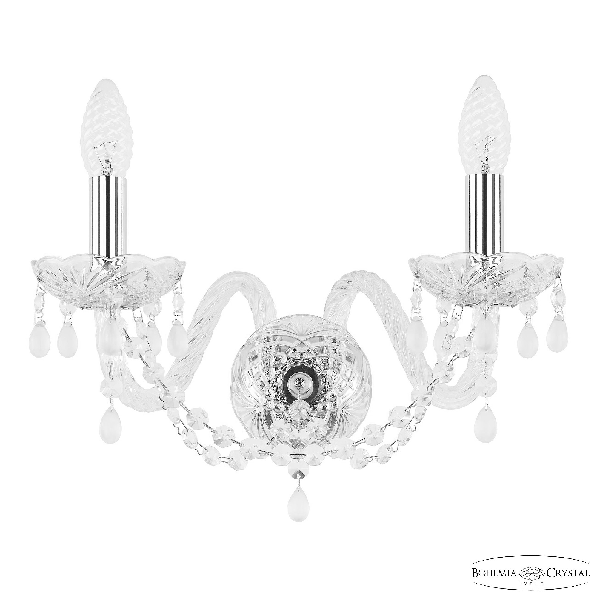 Настенное бра Bohemia 112 112B/2/165 Ni V0300