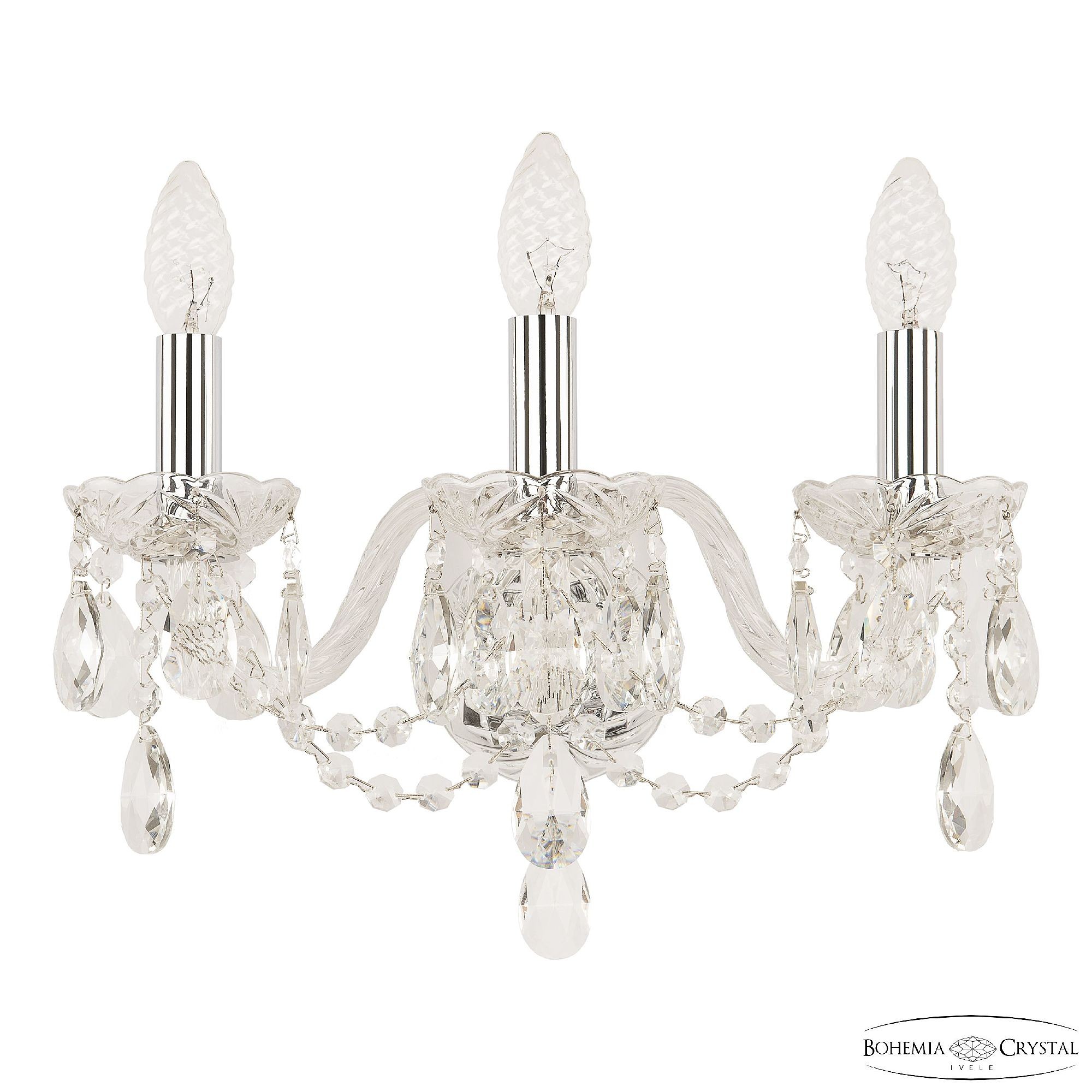 Настенное бра Bohemia 116 116B/3/141 Ni