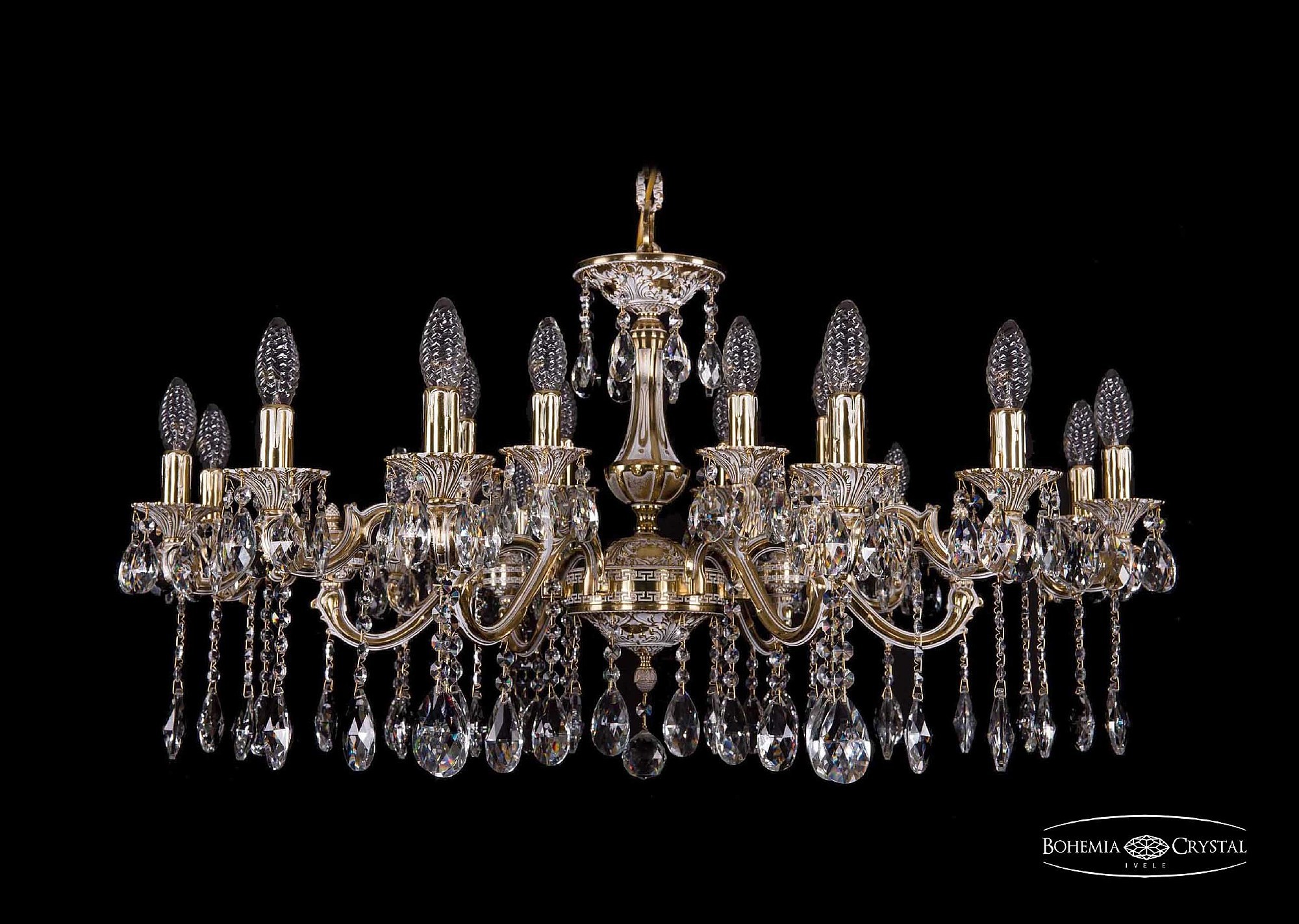 Подвесная люстра Bohemia 1703/18/225+125/A GW