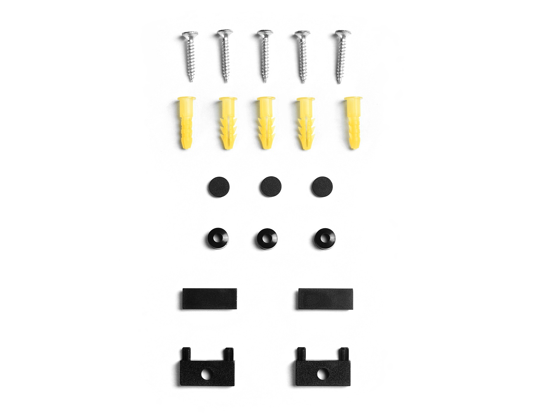 Крепеж монтажный для шинопровода Magnetic Ultra Slim 1м черный Ambrella Track System GV1032