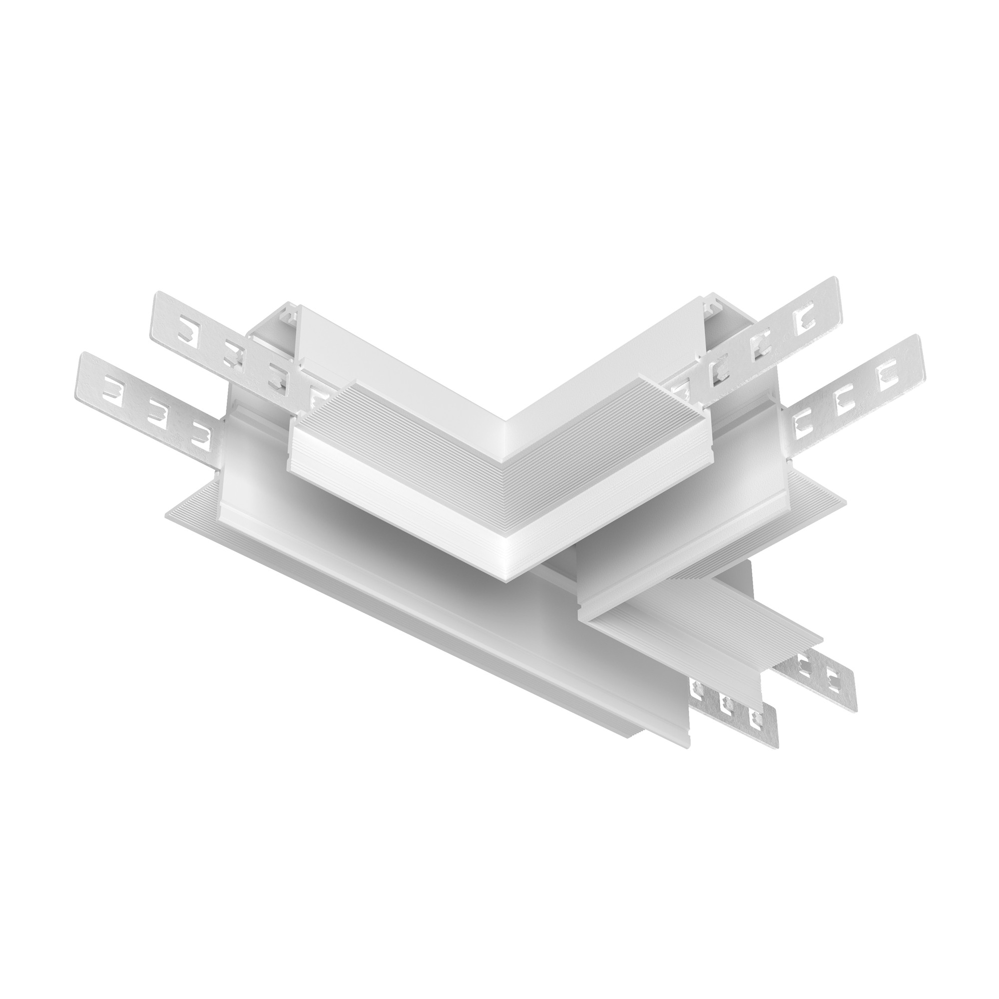 Коннектор Т-образный Exility встраиваемый белый Maytoni Accessories For Tracks Exility TRA034CT-42W