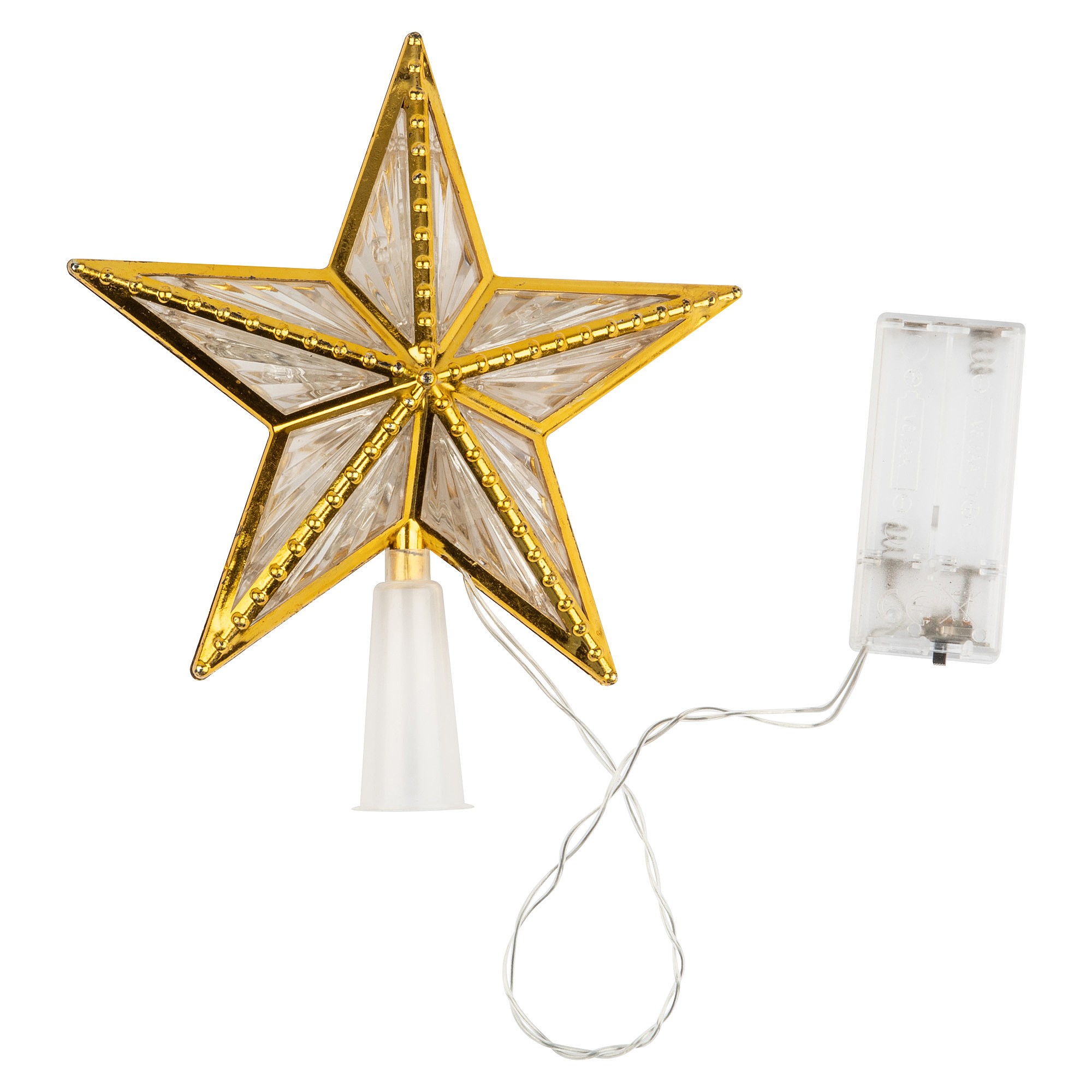 Новогоднее украшение Uniel ULD-H1515-010/DTB/2AA MULTI STAR-4