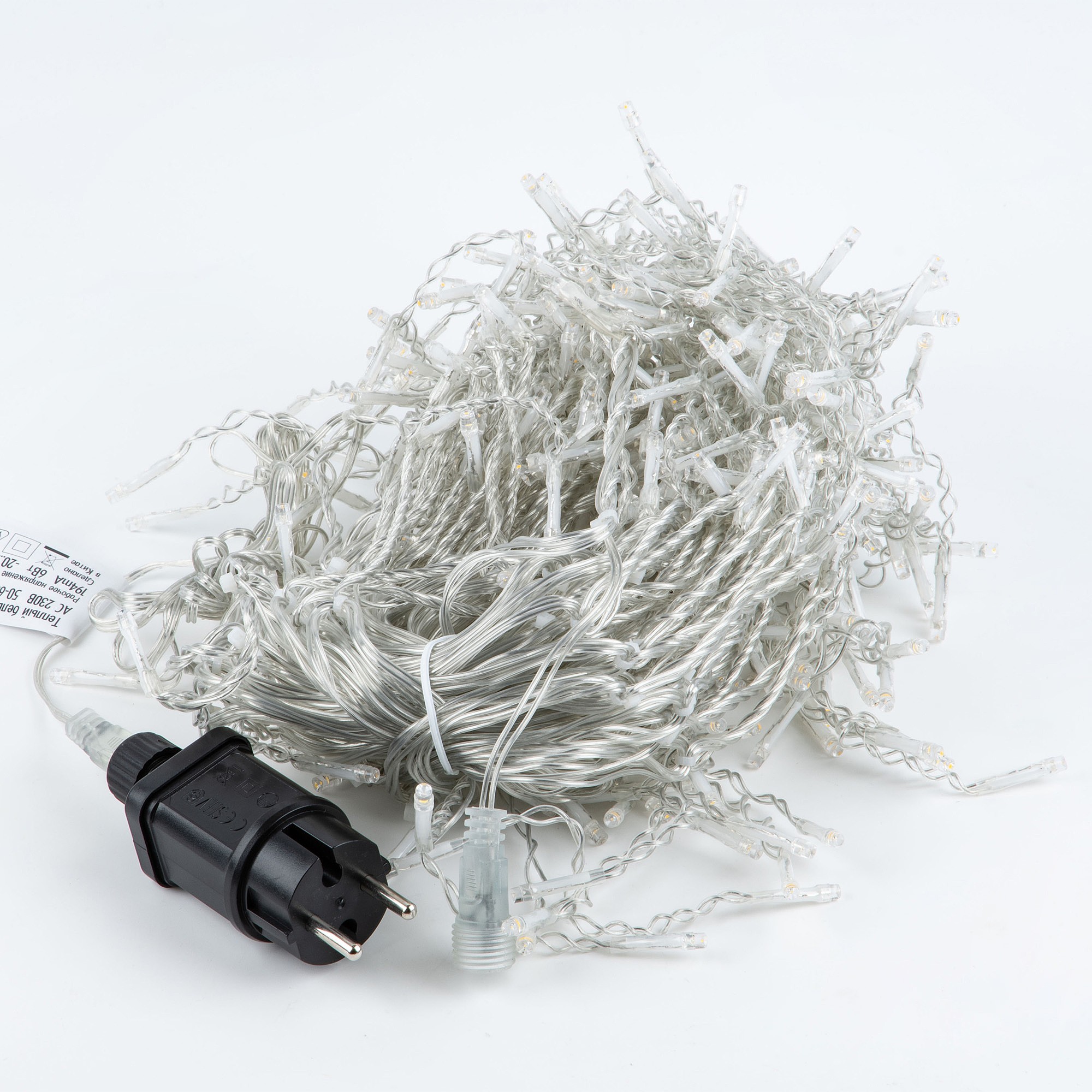 Бахрома светодиодная с эффектом мерцания, 10м Uniel ULD-B10005-480/TTK MULTI IP44