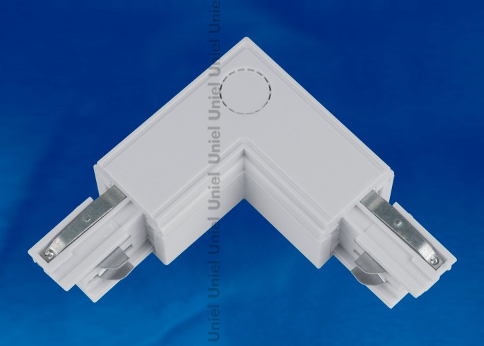 Коннектор для шинопровода Uniel UBX-A22 SILVER 1 POLYBAG