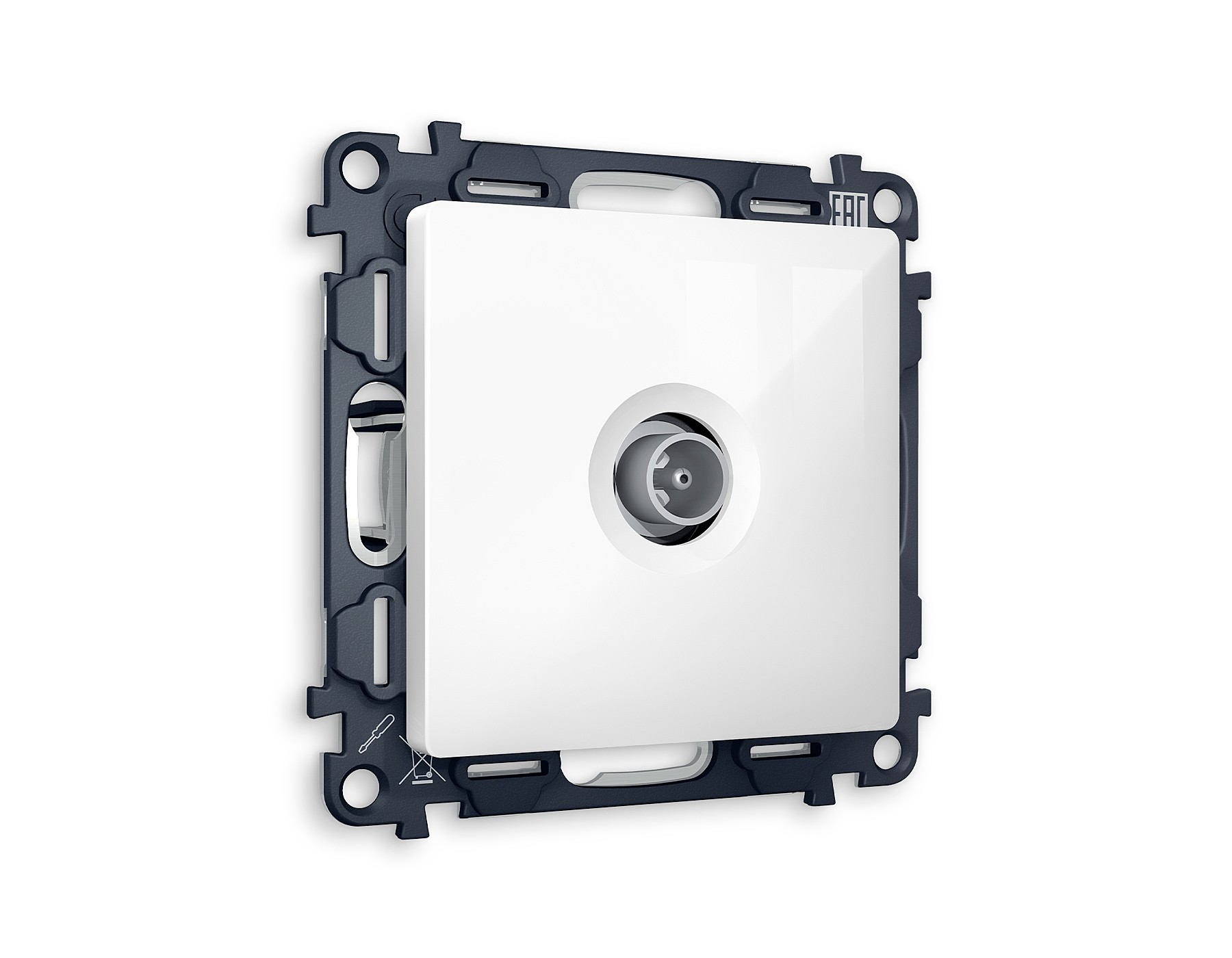 Розетка Ambrella Volt ALFA MA113010