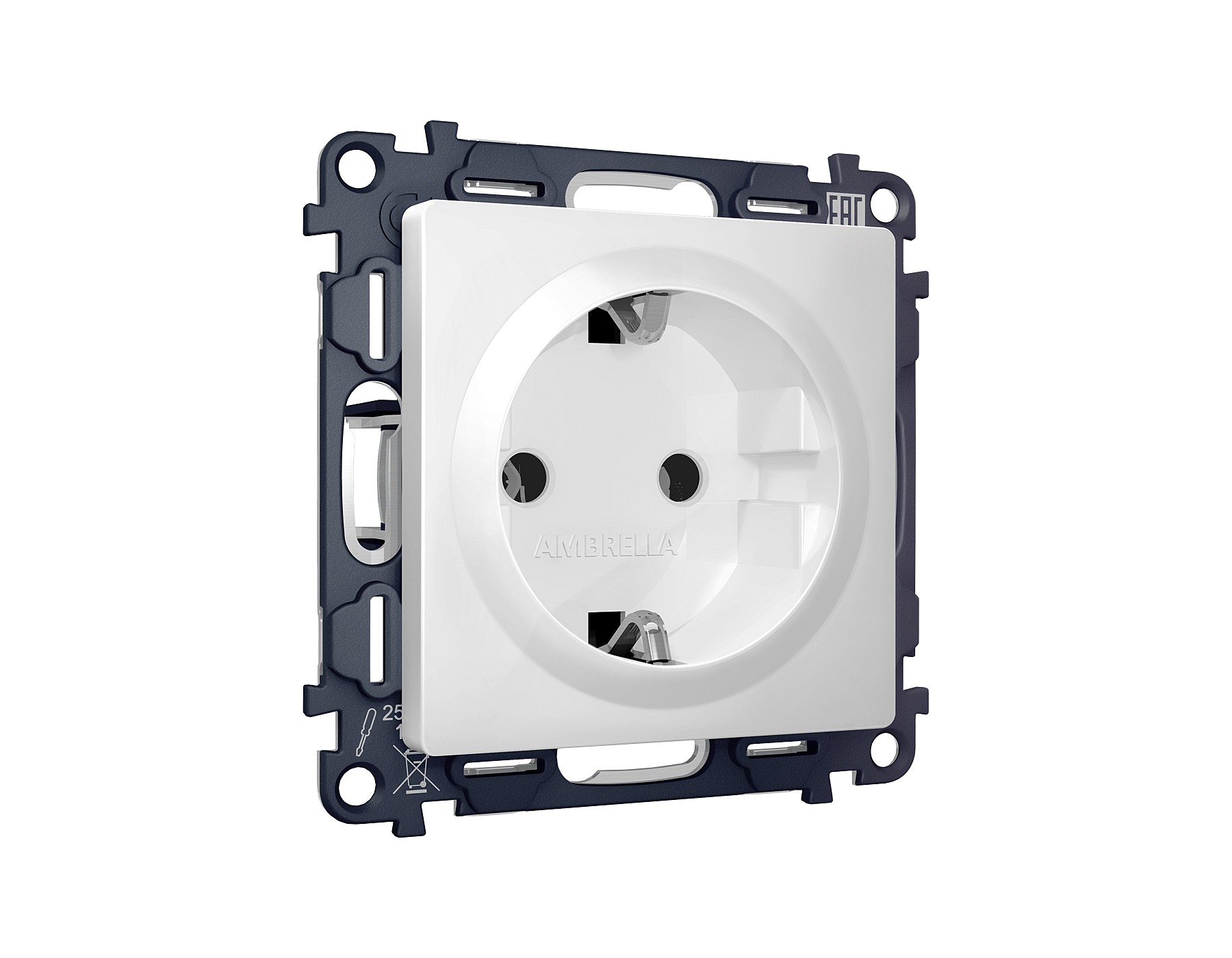 Розетка Ambrella Volt ALFA MA126010