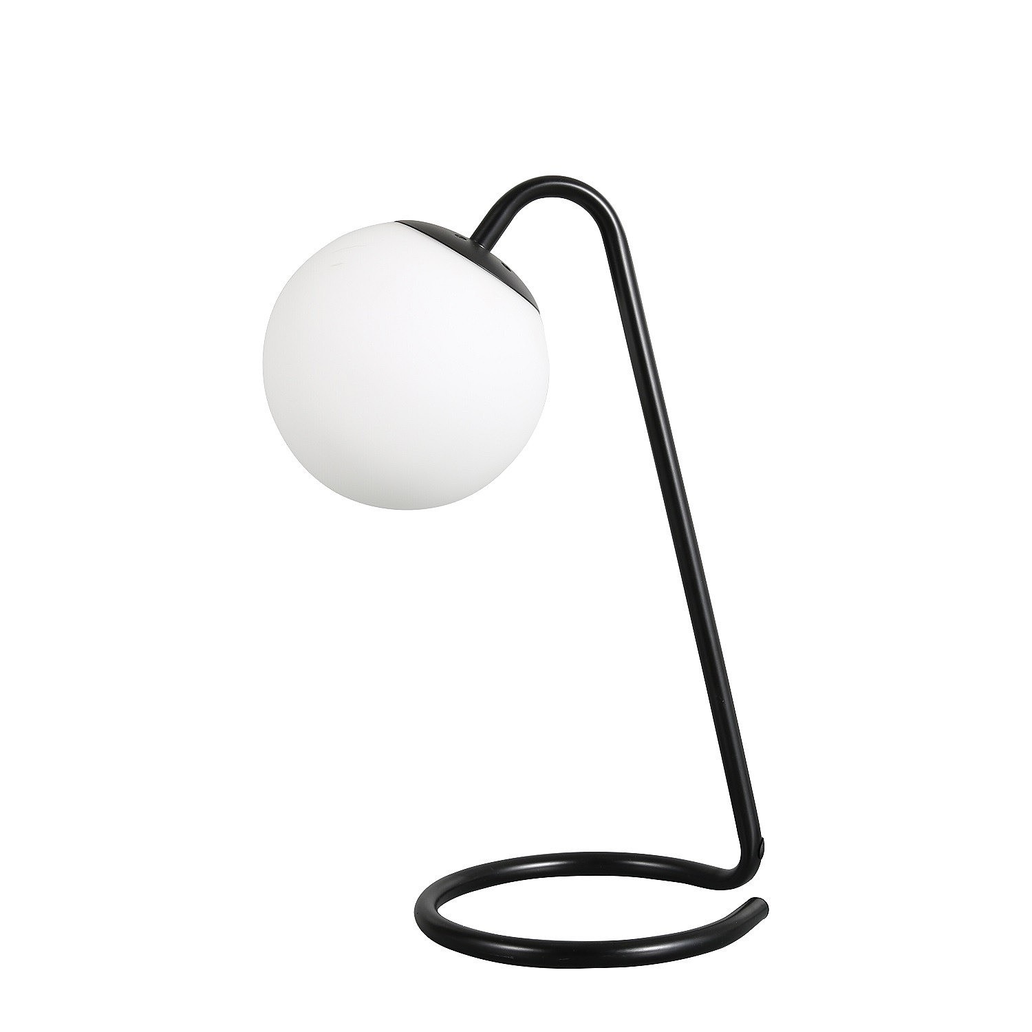 Настольная лампа ЭкономСвет 21011 21011/1T BK WT