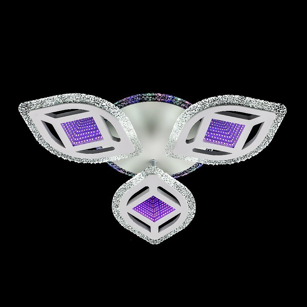 Потолочная люстра ЭкономСвет 51242 51242/3+1WT RBP+3D