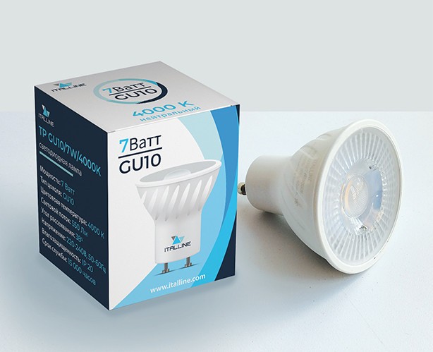 Светодиодная лампа Italline TP TP GU10/7W/4000K