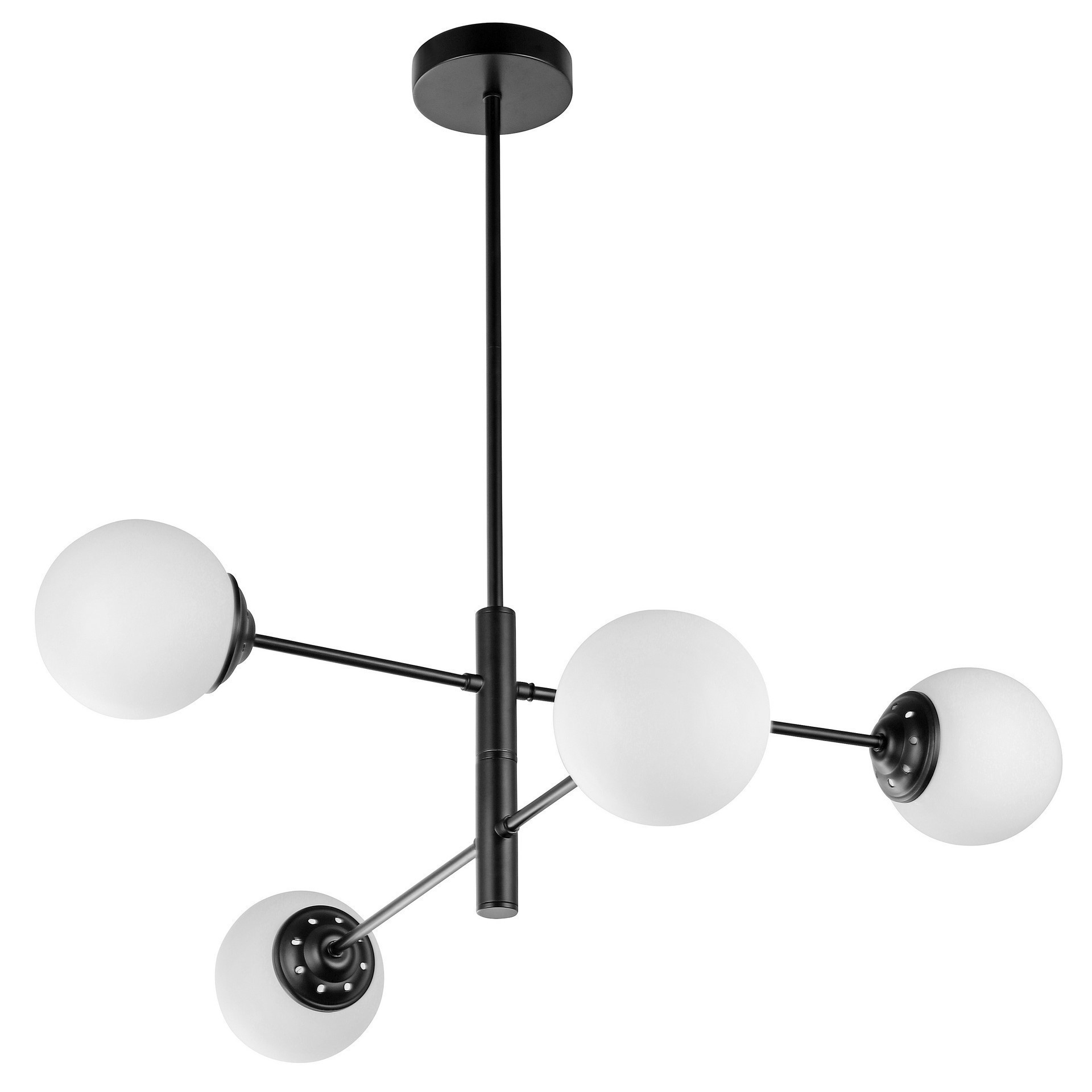 Люстра на штанге Lumina Deco Fino TP 2007-4 BK