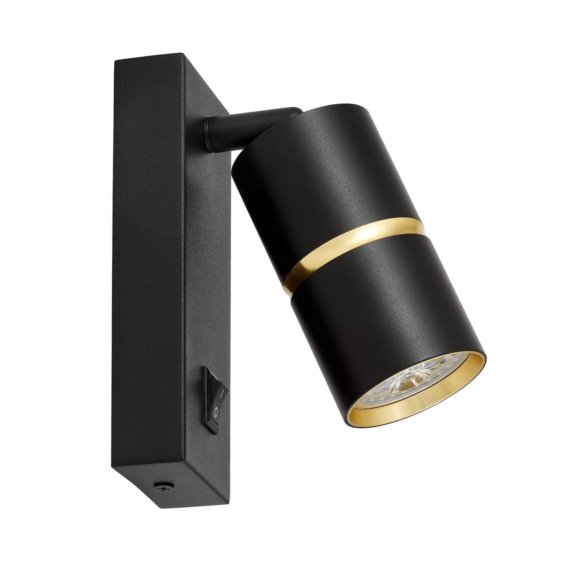 Настенный светильник Lumina Deco Asti TS TK40-W1 BK+GD