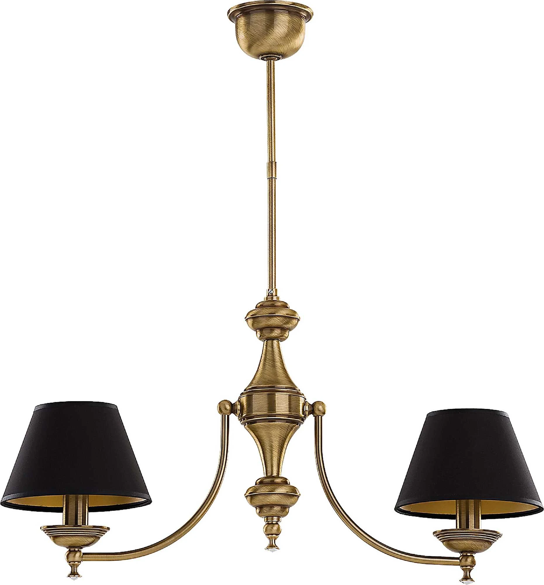 Люстра на штанге Kutek San Marino Aba?ur SAN-ZW-2(P/A)CR