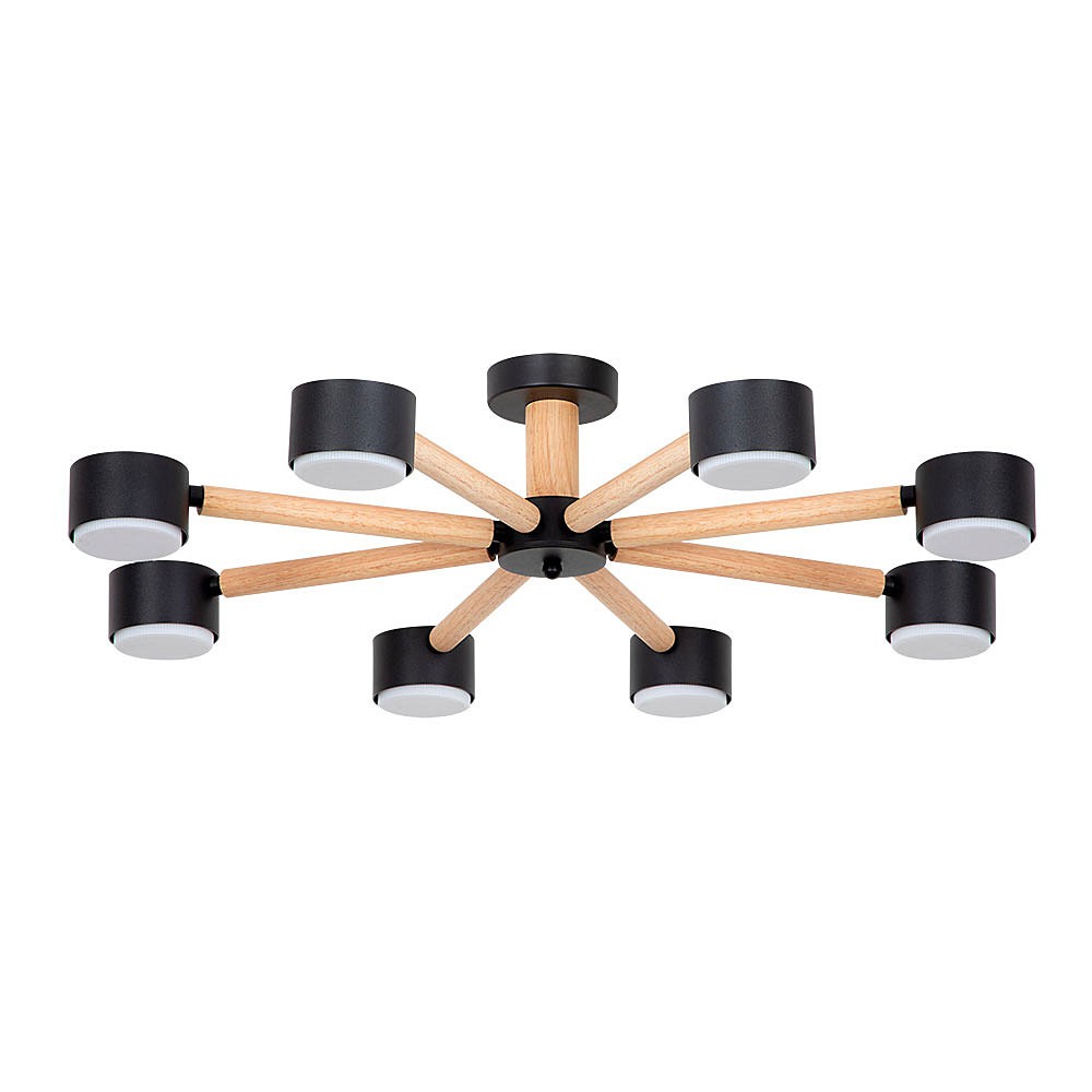 Потолочная люстра Arte Lamp Tenda A1624PL-8BK