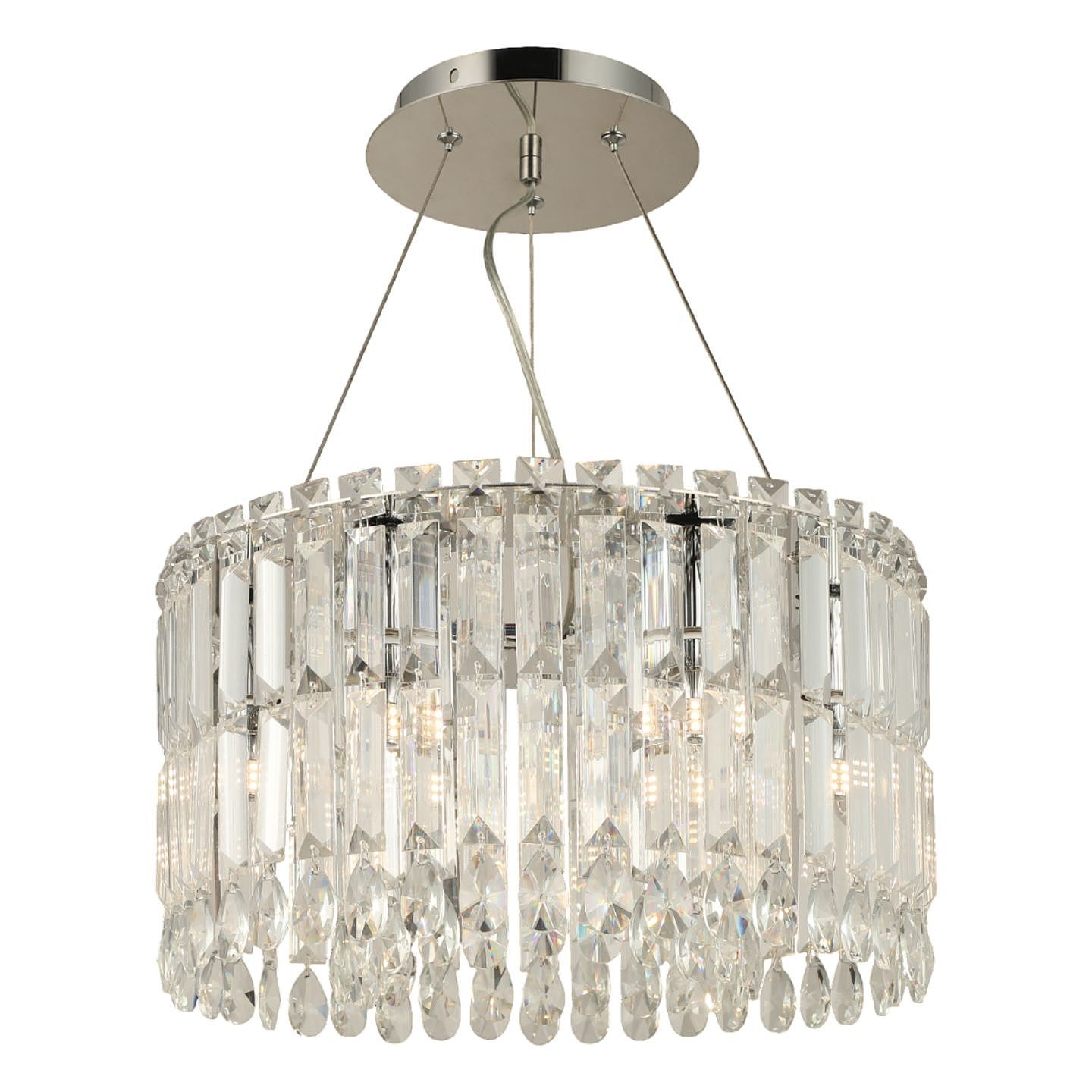 Подвесная люстра ЭкономСвет 15028 15028/6CR CL