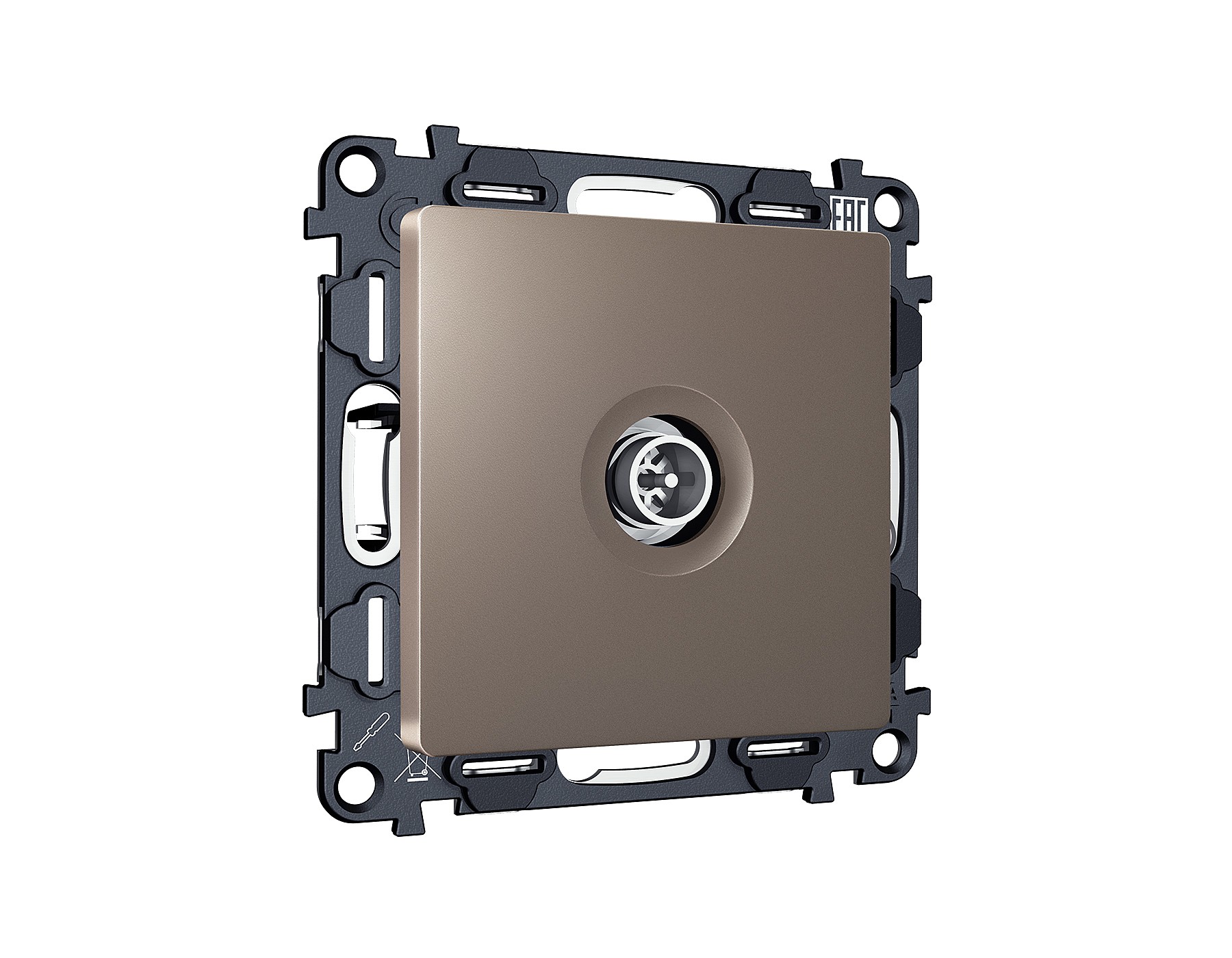 Розетка Ambrella Volt ALFA MA643005