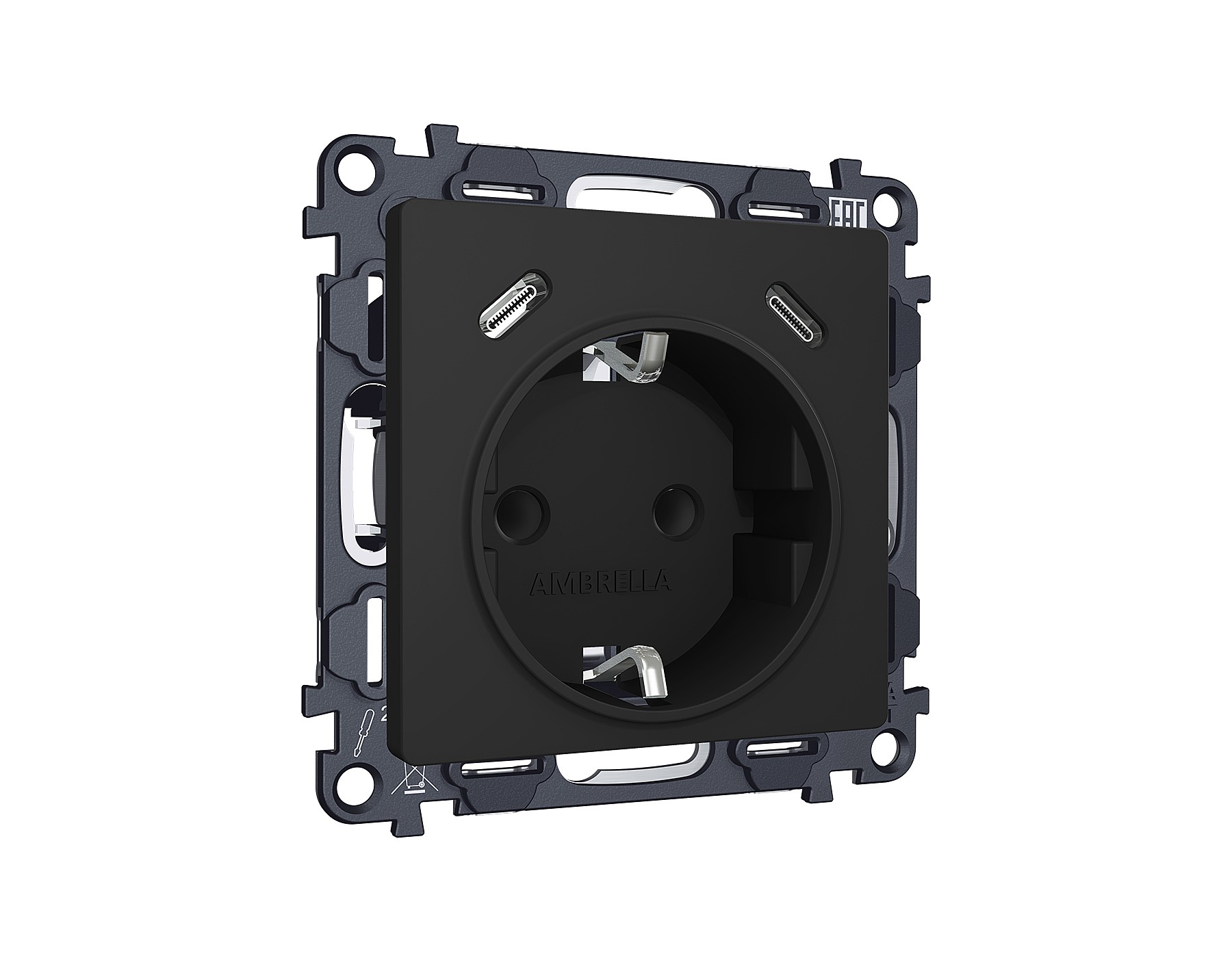 Розетка Ambrella Volt ALFA MA810510