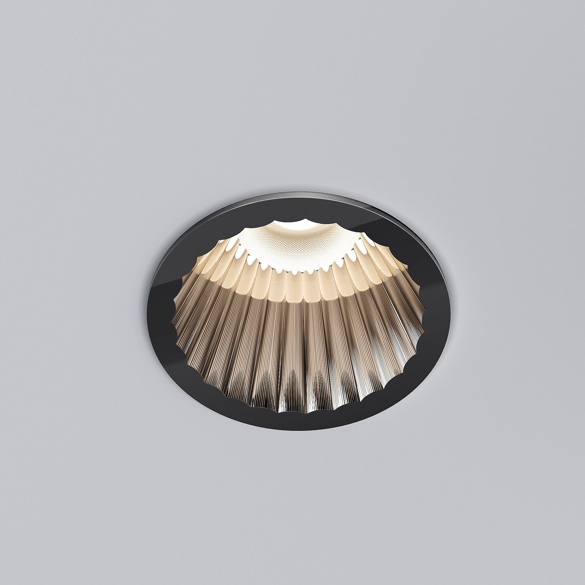 Встраиваемый светильник Elektrostandard Arco 15274/LED 12W 3000K черный жемчуг IP44