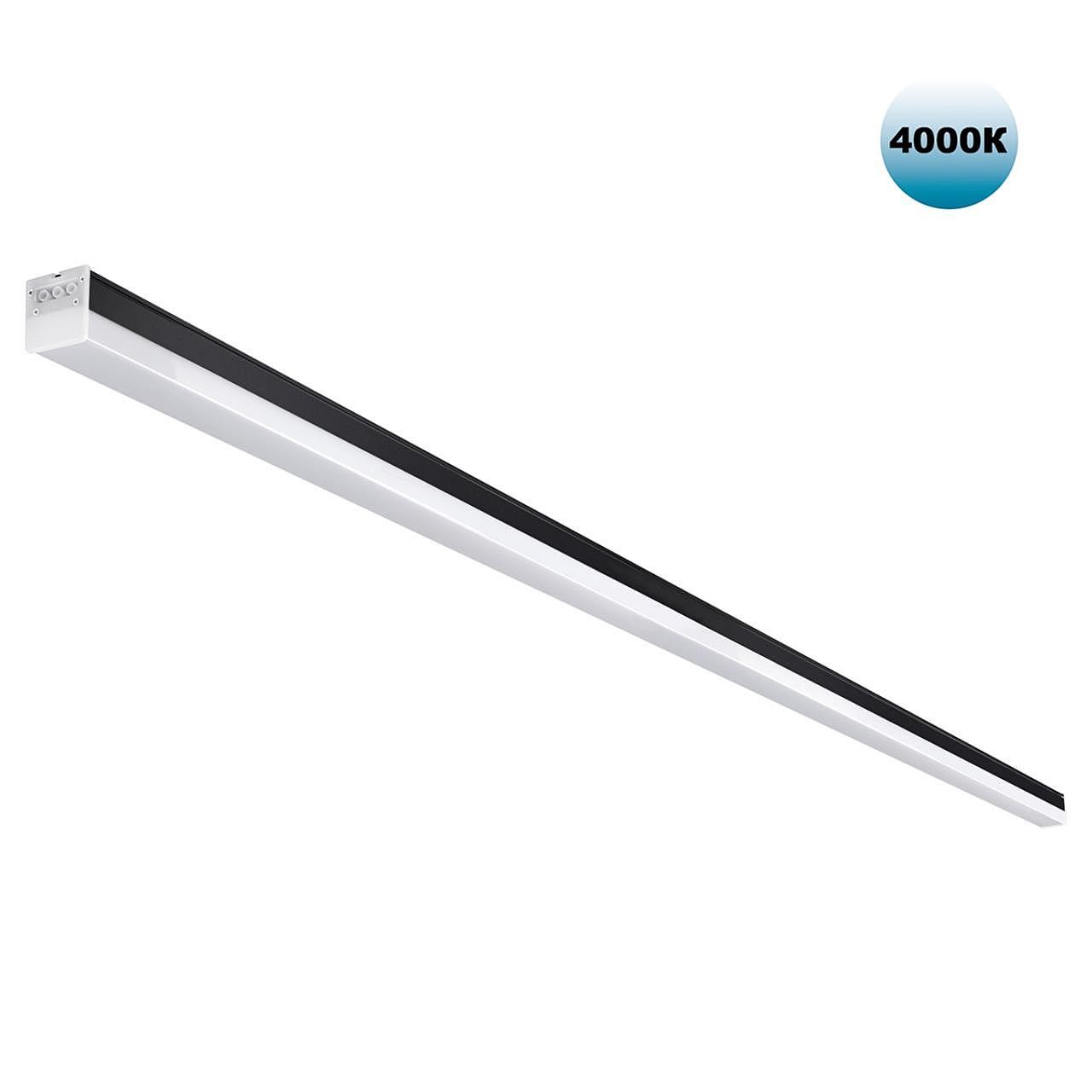 Светильник линейный светодиодный в комплекте прямые соединители 2шт и сетевой кабель 2м Novotech Bits 359828