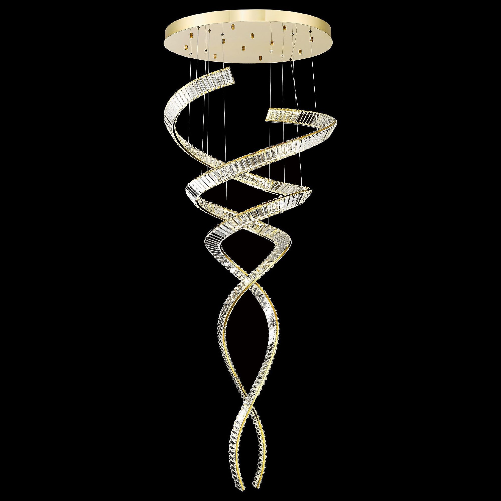 Люстра каскадная Wertmark Eden WE467.08.303