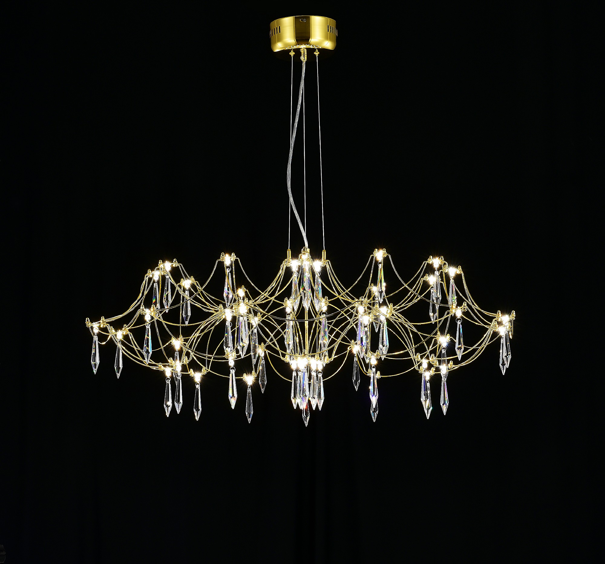 Подвесная люстра MyFar Ersilia MR2662-60P-76AP