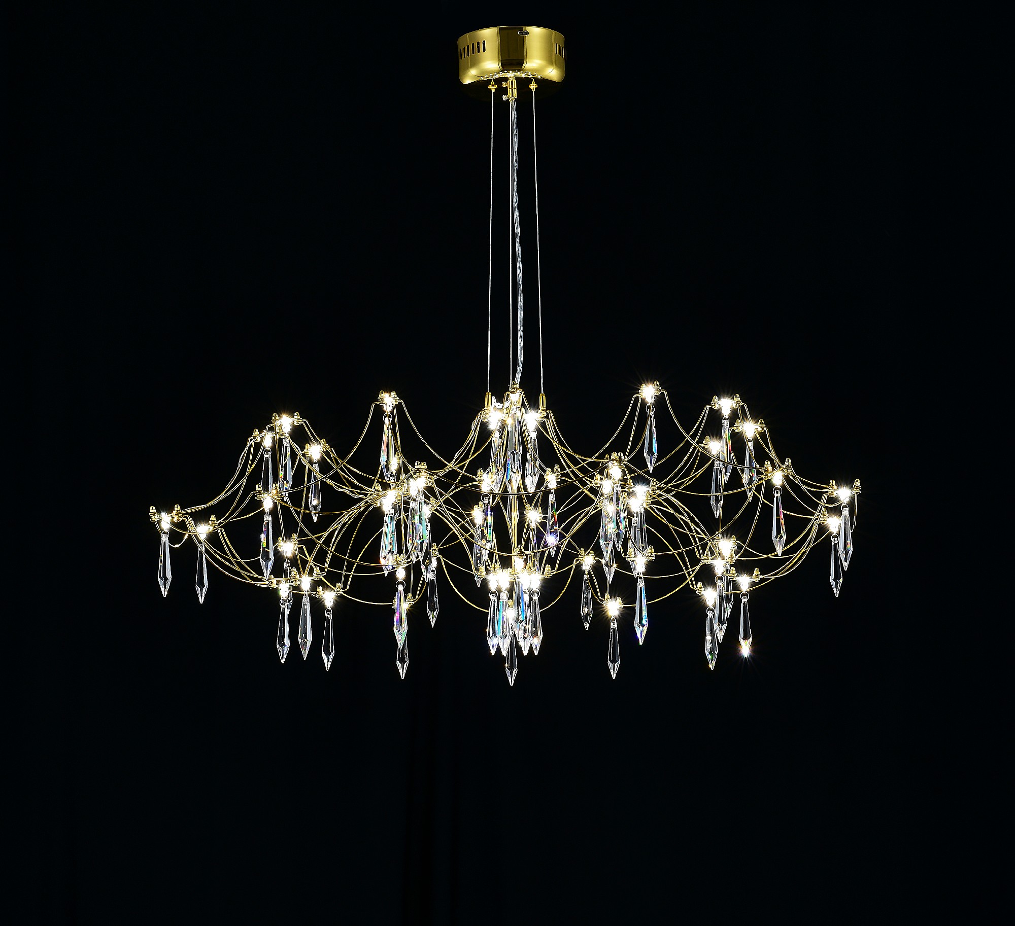 Подвесная люстра MyFar Ersilia MR2663-60P-76AP