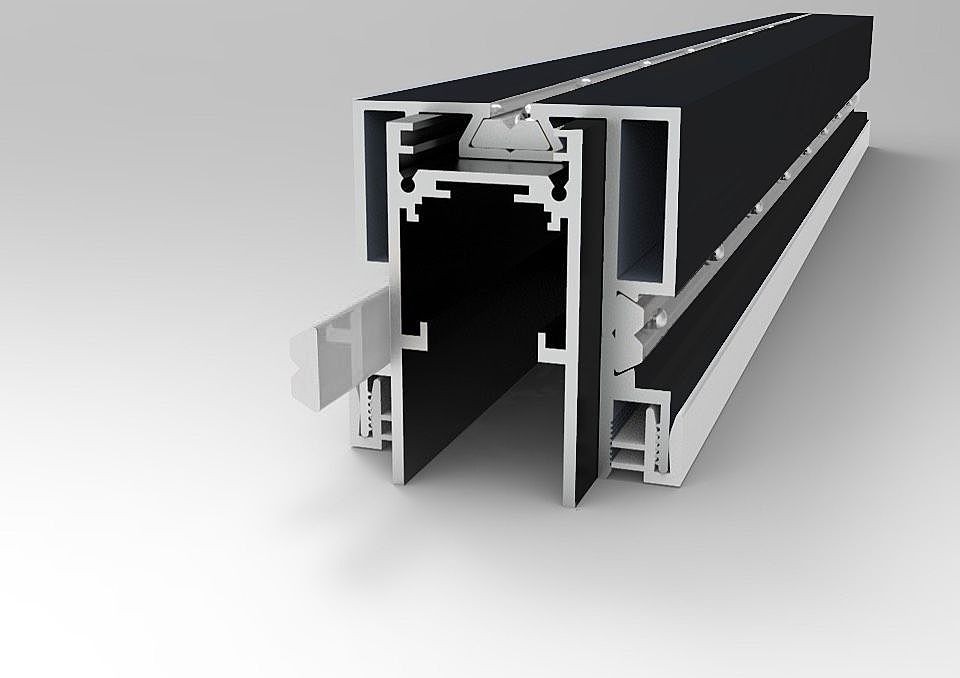 Профиль для с демпферной системой в натяжной потолок ST Luce Skyline 48 ST003.429.02