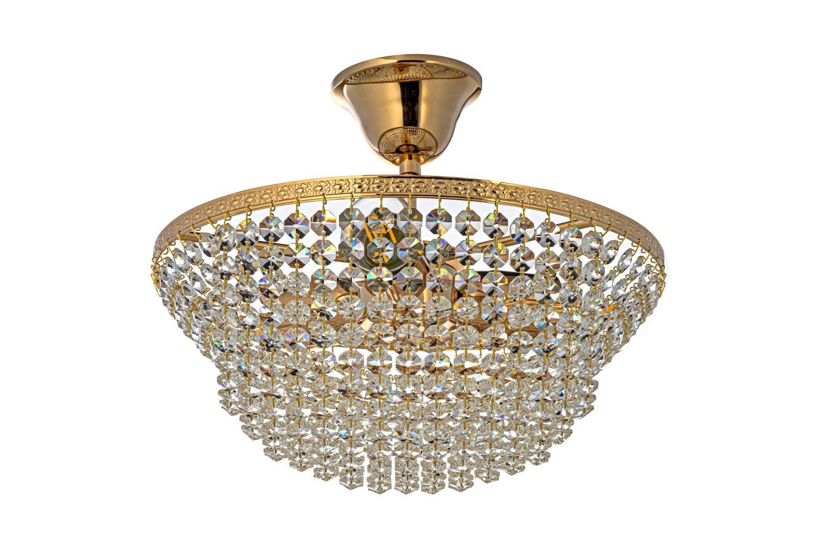 Потолочная хрустальная люстра Arti Lampadari Stella Stella E 1.3.30.505 G